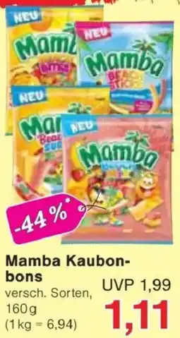 Jawoll Mamba Kaubonbons Angebot
