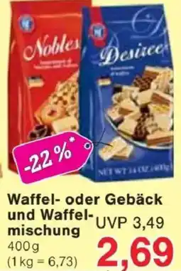 Jawoll Waffel- oder Gebäck und Waffelmischung Angebot