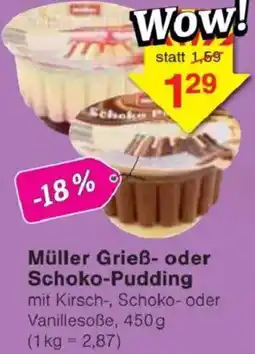 Jawoll Müller Grieẞ- oder Schoko-Pudding Angebot