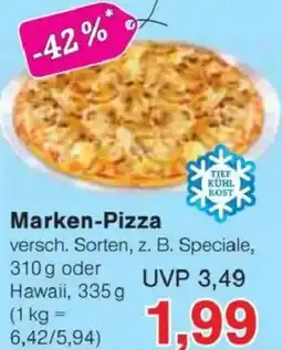 Jawoll Marken-Pizza Angebot