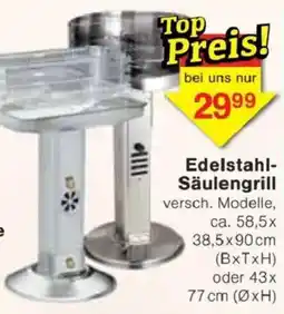 Jawoll Edelstahl Säulengrill Angebot