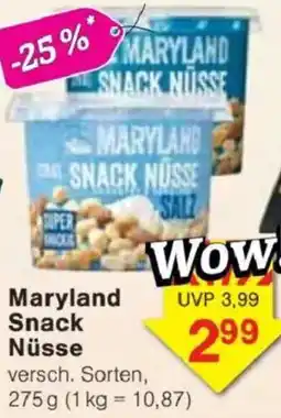 Jawoll Maryland Snack Nüsse Angebot