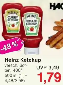 Jawoll Heinz Ketchup Angebot