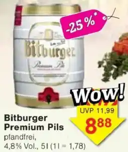 Jawoll Bitburger Premium Pils Angebot