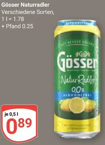Globus Gösser Naturradler Angebot