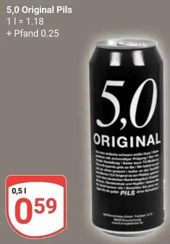 Globus 5,0 Original Pils Angebot