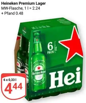 Globus Heineken Premium Lager Angebot