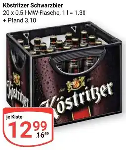 Globus Köstritzer Schwarzbier Angebot