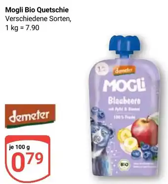 Globus demeter Mogli Bio Quetschie Angebot