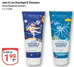 Globus Jean & Len Duschgel & Shampoo Angebot