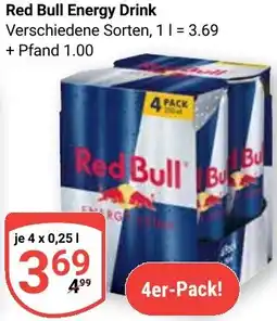 Globus Red Bull Energy Drink Angebot