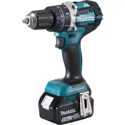 Netto Marken-Discount Makita Schlagbohrschrauber Akku-Schlagbohrschrauber DHP484RTJ, 18Volt Angebot