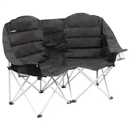 Netto Marken-Discount BRUNNER Camping Falt Sofa Rendez-vous Doppel Lounge Klapp Stuhl Garten Couch Angebot