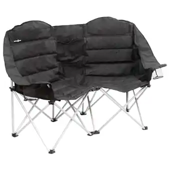Netto Marken-Discount BRUNNER Camping Falt Sofa Rendez-vous Doppel Lounge Klapp Stuhl Garten Couch Angebot