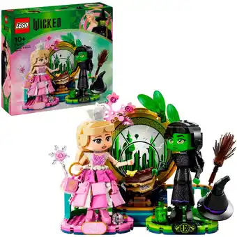Netto Marken-Discount LEGO Konstruktionsspielzeug Wicked Elphaba und Glinda Angebot