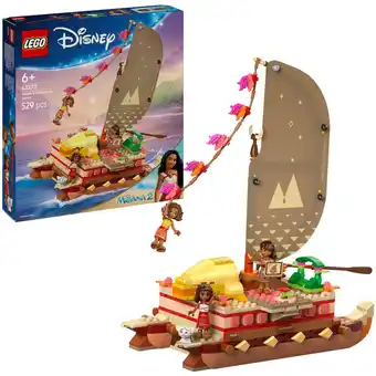 Netto Marken-Discount LEGO Konstruktionsspielzeug Disney Princess Vaianas Abenteuerfloß Angebot