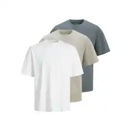 Netto Marken-Discount Jack & Jones T-Shirt Hugo Kurzarmshirt im Dreierpack Angebot