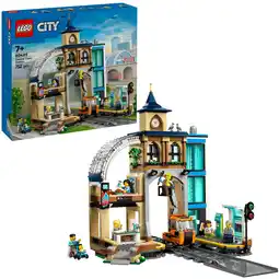 Netto Marken-Discount LEGO Konstruktionsspielzeug City Hauptbahnhof Angebot