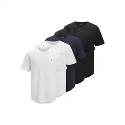 Netto Marken-Discount Jack & Jones T-Shirt BRODY Kurzarmshirt 5er Pack Angebot