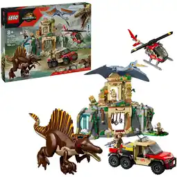 Netto Marken-Discount LEGO Konstruktionsspielzeug Jurassic World Spinosaurier & Quetzalcoatlus: Hubschrauber-Einsatz Angebot