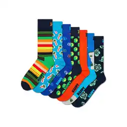 Netto Marken-Discount Happy Socks Strümpfe SEVEN DAY VACAY Socken 7er Pack Angebot