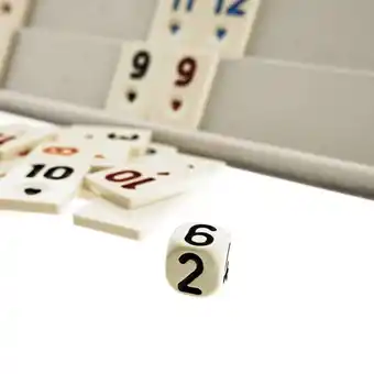 Netto Marken-Discount Rummikub Brettspiel aus Plastik – Okey, Rummy Angebot