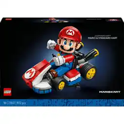 Netto Marken-Discount LEGO Konstruktionsspielzeug Super Mario Mario Kart: Mario & Standard-Kart Angebot