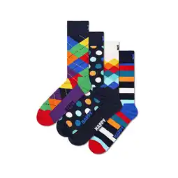 Netto Marken-Discount Happy Socks Strümpfe MULTICOLOR Socken 4er Pack Angebot