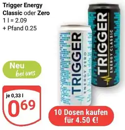 Globus Trigger Energy Classic oder Zero Angebot