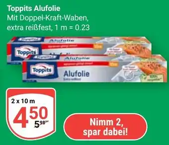Globus Toppits Alufolie Angebot