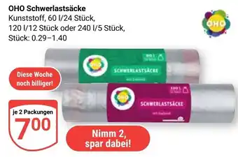 Globus OHO Schwerlastsäcke Angebot