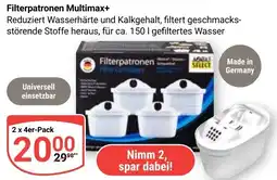 Globus Filterpatronen Multimax+ Angebot