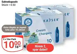Globus Sahnekapseln Angebot