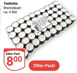 Globus Teelichte Angebot