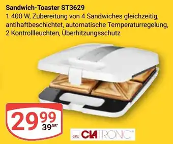 Globus Sandwich-Toaster ST3629 Angebot