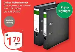 Globus Ordner Wolkenmarmor Angebot