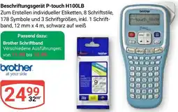 Globus Beschriftungsgerät P-touch H100LB Angebot