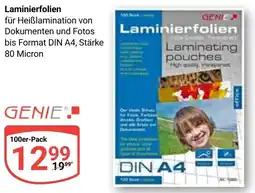 Globus Laminierfolien Angebot