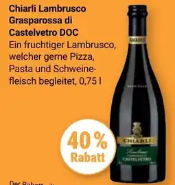 Globus Chiarli Lambrusco Grasparossa di Castelvetro DOC Angebot