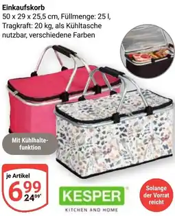 Globus Einkaufskorb Angebot