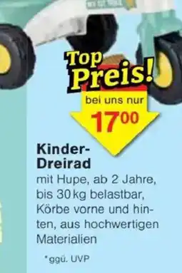 Jawoll Kinder-Dreirad Angebot