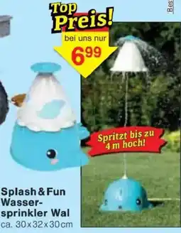 Jawoll Splash & Fun Wassersprinkler Wal Angebot