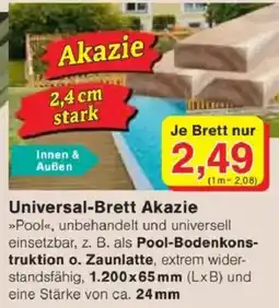Jawoll Universal-Brett Akazie Angebot