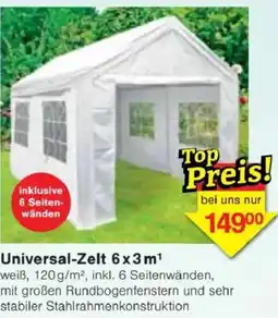 Jawoll Universal-Zelt 6x3m Angebot