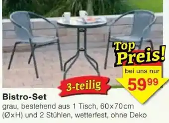 Jawoll Bistro-Set Angebot