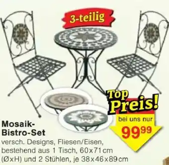 Jawoll Mosaik-Bistro-Set Angebot