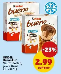 PENNY kinder Bueno Eis Angebot
