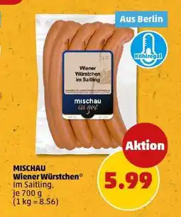 PENNY MISCHAU Wiener Würstchen Angebot