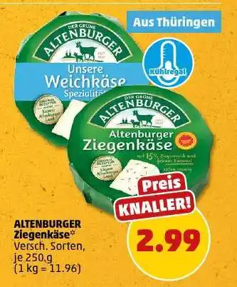 PENNY ALTENBURGER Ziegenkäse Angebot