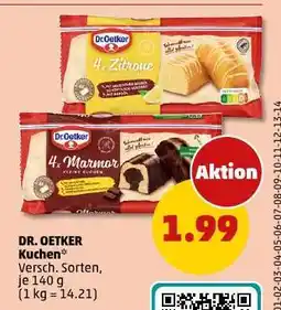 PENNY DR. OETKER Kuchen Angebot